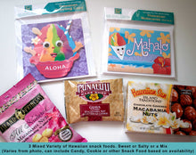 Load image into Gallery viewer, Hawaiian Card and Snack Box Gift Set - Hawaiian Gift Box
