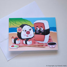Load image into Gallery viewer, Musubi Ohana - Set of 6 Note Cards
