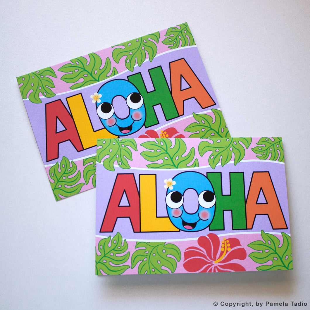Aloha - Set of 6 Note Cards