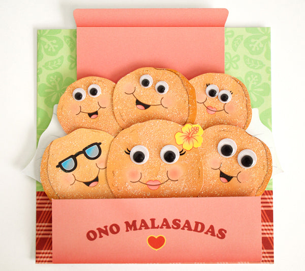 Ono Malasadas - Googly for You Greeting Card
