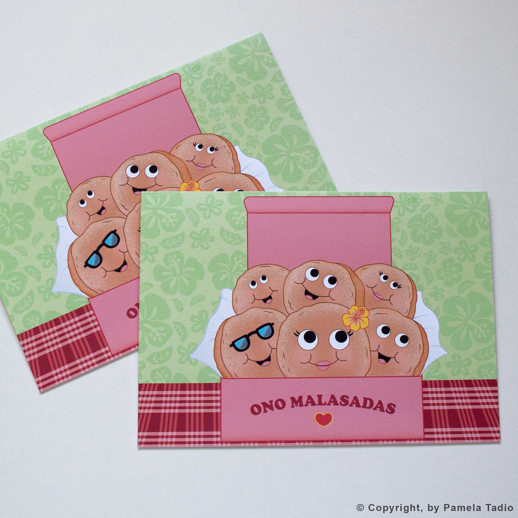 Malasadas - Set of 6 Note Cards