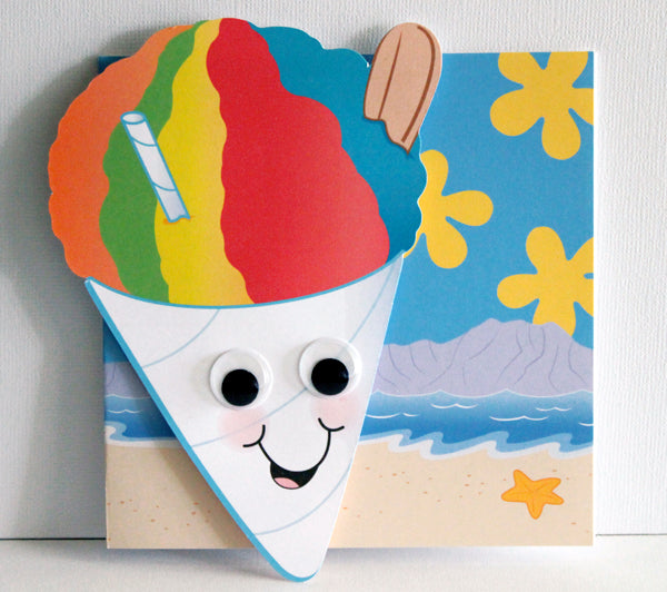 Shave Ice - Googly for You Greeting Card